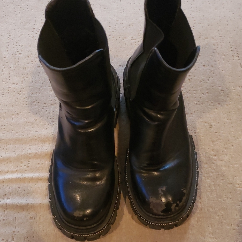 Stylish Black Combat Boots for Women
